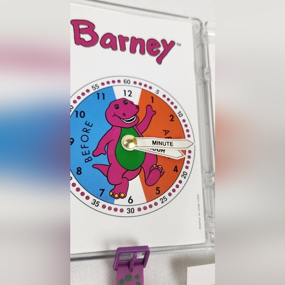 Vintage Armitron Barney Watch & Teach Me Time Book. - Picture 5 of 10